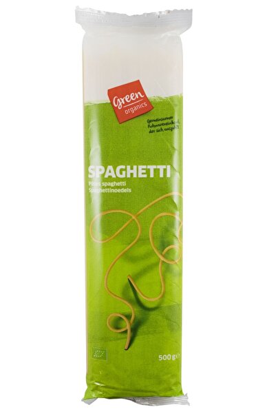 Green Organics Spaghetti bio din grau dur, 500g