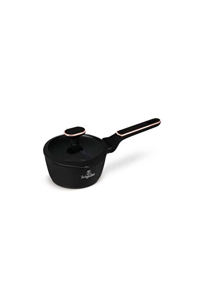 Berlinger Haus Κατσαρολάκι 16cm με καπάκι από Αλουμίνιο, Black Rose Collectio...