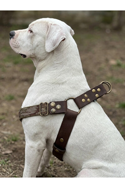 balkonda Dog Chest Harness Large & Giant Breed Adjustable Column Cord and Nub...