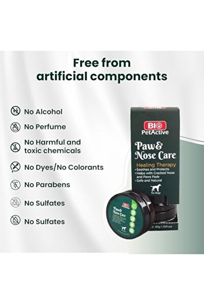 Yıldızan Nzr beautestore Bio PetActive Bio Pet Paw Nose Care كريم للكلاب للقد...