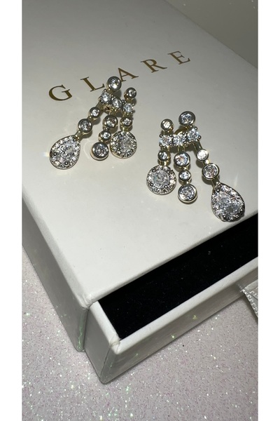 GLARE JEWELRY CO Design Luxury Zircon Stone Jewellery Craftsmanship Stainless...