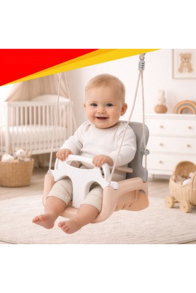 varioshop Παιδική κούνια 3 σε 1 VarioShop ® με πλάτη και αποσπώμενη προστασία...