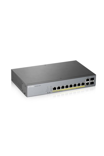 ZyXEL Switch de rețea GS1350-12HP-EU0101F gestionat L2 Gigabit Ethernet (10/1...