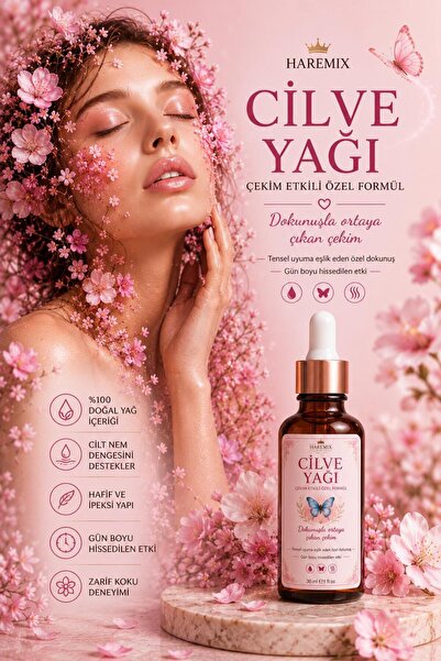 Haremix Kadın Cilve Arttırıcı Tensel Çekim Yağı i.stek A.rttırıcı ve u.yarıcı...