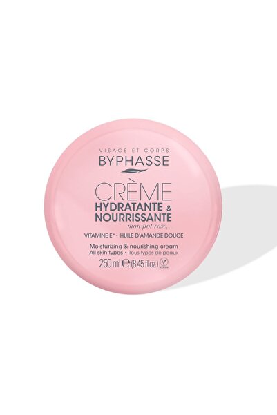 BYPHASSE Byphasse, Vitamina E, Cremă hidratantă, Pentru față și corp, 250 ml