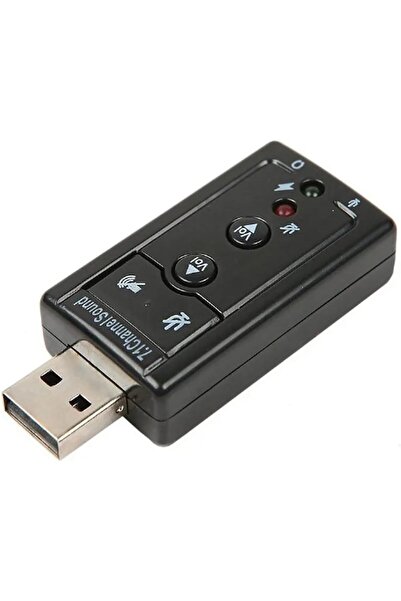 Yıldızan محول صوت USB 7.1 من TAMGÜN، بطاقة صوت خارجية، محول صوت USB ثلاثي الأ...
