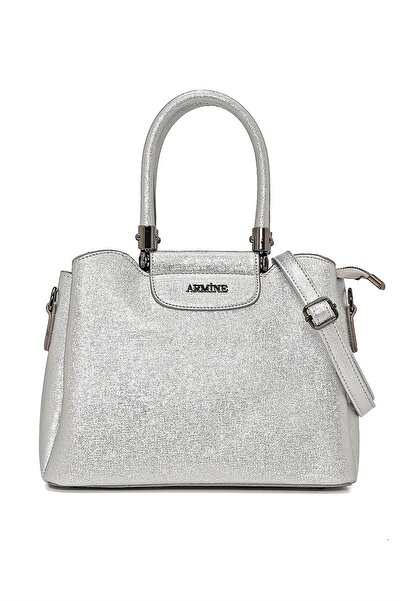 Armine Stylish Modern Silver Color Shoulder Bag Practical and Convenient Hand...