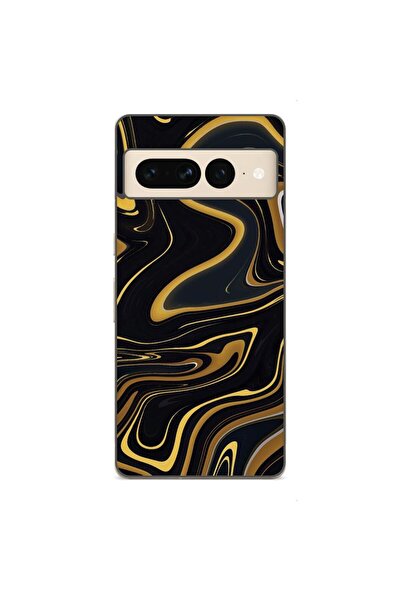 OEM Калъф, съвместим с Google Pixel 7 Pro, силиконов гел, TPU, с шарка, акрил...