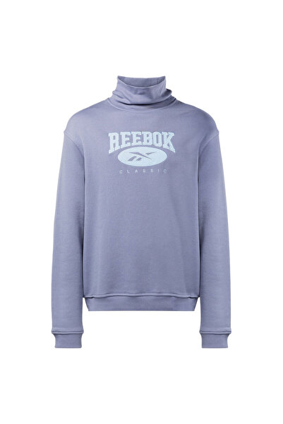 Reebok Hanorac unisex clasic, esențial din colecția Archive, cu guler tip pâl...