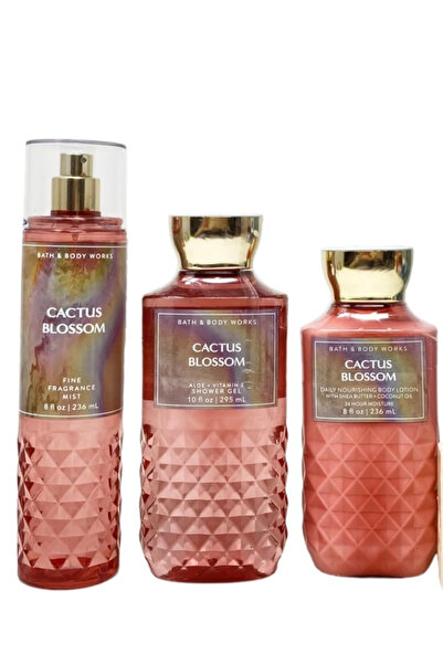 Bath & Body Works بخاخ عطري برائحة زهر الصبار من باث آند بودي وركس، جل استحما...