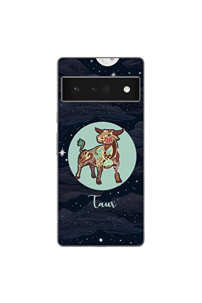 OEM Husa compatibila cu Google Pixel 6 Pro Silicon Gel Tpu Model Horoscop Taur