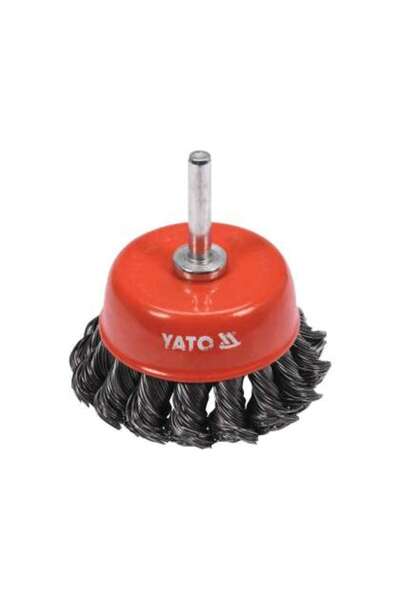 yato Perie Cupă Cu Ax 65Mm, Toroane Din Sârmă