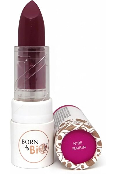 Born to Bio Glossy Lipstick, Raisin Color Shade No. 5