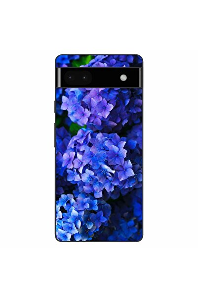 OEM Husa compatibila cu Google Pixel 6A Silicon Gel Tpu Model Hortensii