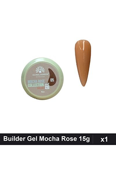 global fashion Builder Gel Mocha Rose 15g Global Fashion, Construcție Unghii ...