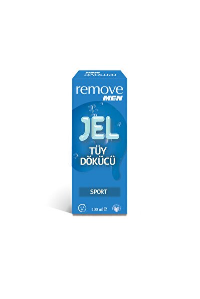 remove men Tüy Dökücü Jel 100 ml Sport
