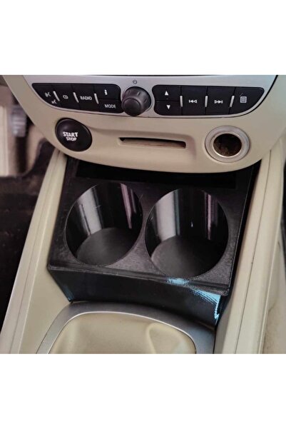 OtoBakımZamanı Renault Megane 3 ve Fluence Uyumlu Orta Konsol İkili Bardaklık...