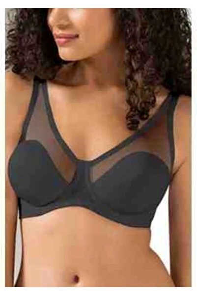 Le Jardin Du Lin Soft 9200 Cup Bra with Gathering Tulle Detail