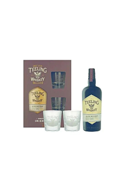Teeling Whisky irlandez Small Batch + 2 pahare, 46% alcool, 0,7 L