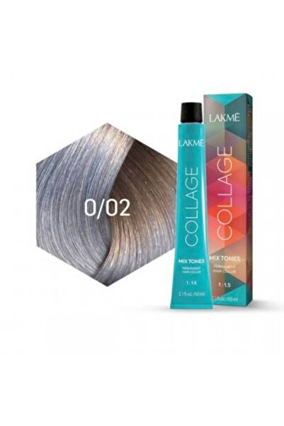 Lakme Collage Hair Dye - Silver 0/02