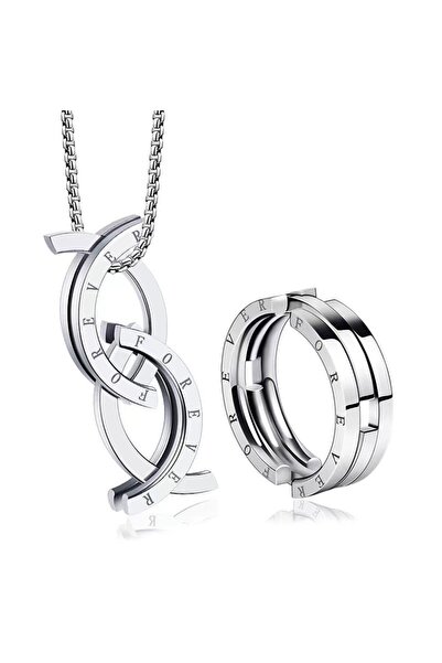 CTAL Lantic cadou Unisex cu pandantiv inel pentru eliberarea anxietatii