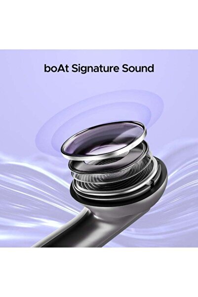 BOAT Airdopes 91 In Ear TWS Earbuds with 45 Hrs Playtime, 50ms Low Latency, Dual Mics, IPX4 Active Black