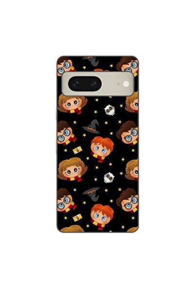 OEM Case compatible with Google Pixel 8 Silicone Gel Tpu Harry Potter Pattern...