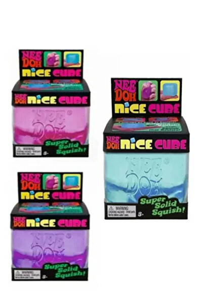 Pofika Needoh Nice Cube Sensory Squishy Stres Oyuncağı – Süper Yumuşak Kare 3...