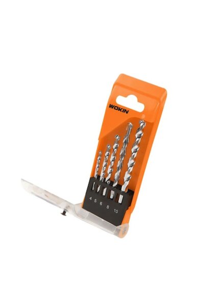 Wokin Set of 5 Masonry Drill Bits