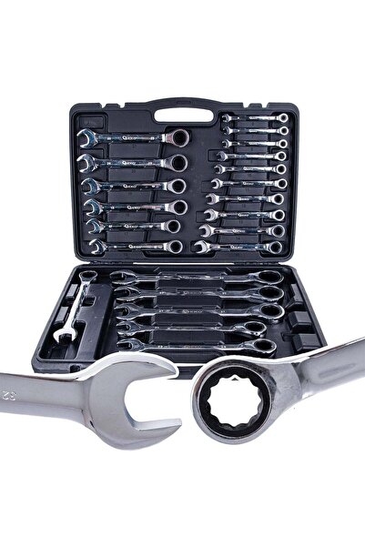 GEKO SET CHEI COMBINATE CU CLICHET 6-32MM 22 PIESE -