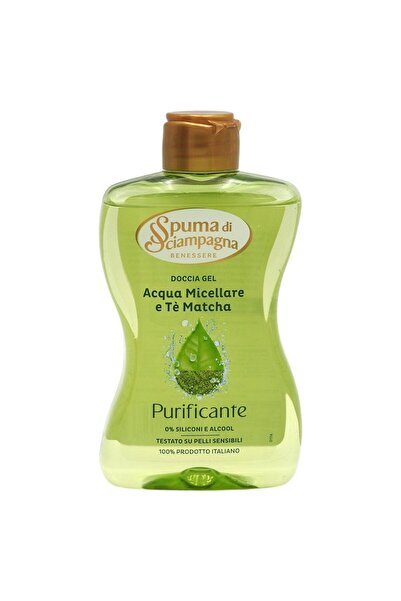 Spuma di Sciampagna Foam, Di Sciampagna Shower Gel 300 ml Purifying,