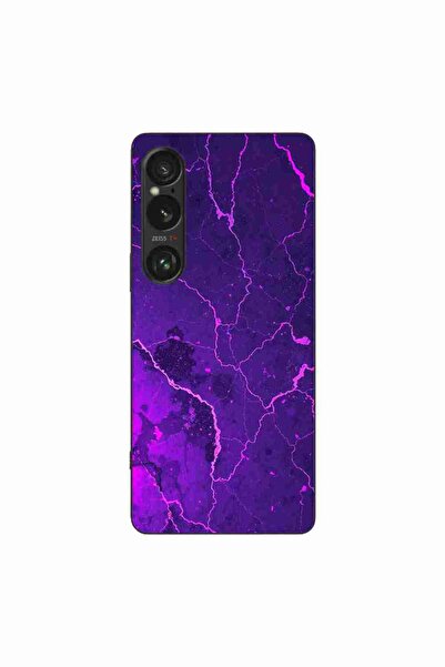 OEM Husa compatibila cu Sony Xperia 1 VI Silicon Gel Tpu Model Ultraviolet Ma...