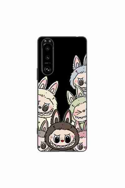 OEM Husa compatibila cu Sony Xperia 5 III Silicon Gel Tpu Model Labubu Patter...
