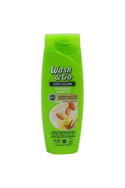 Vader Sampon, Wash si Go, 360 ml Vanilla,
