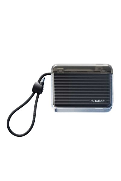 Sharge Flow Go 10000 mAh Dahili Type-C Kablolu Kompakt Powerbank Taşınabilir ...