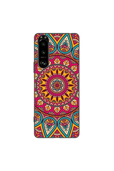 OEM Husa compatibila cu Sony Xperia 5 III Silicon Gel Tpu Model Vibrant Mandala