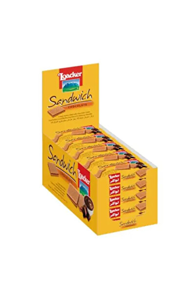 Loacker بسكويت ساندويتش بالشوكولاتة، عبوة 25 × 25 غرام
