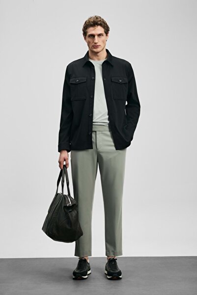 Lufian 111190369 Remy Smart Erkek Chino Pantolon Slim Fit Erkek Pantolon GRİ
