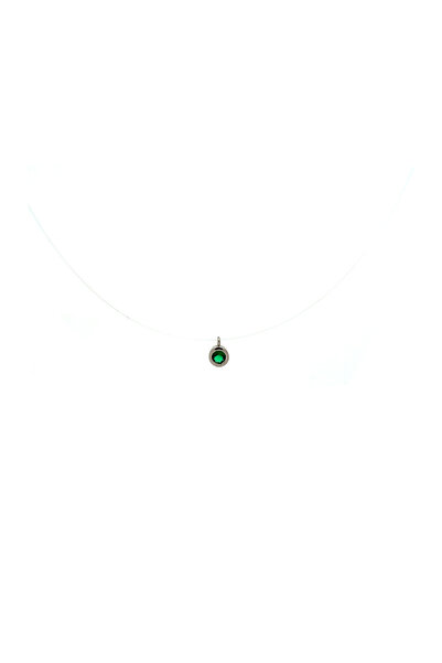 Ermara Jewelry Ασημένιο κολιέ 925 με ζιργκόν – Κομψότητα και διακριτική λάμψη
