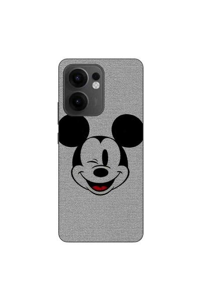 OEM Калъф, съвместим с Oppo Reno13 F, силиконов гел TPU, с шарка на Мики Маус