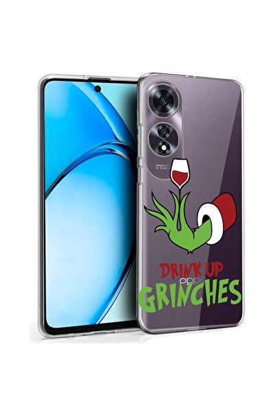 bestcase Θήκη για OPPO A60 4G, Διαφανής Σιλικόνη 2MM, Grinches - Drink Up, An...