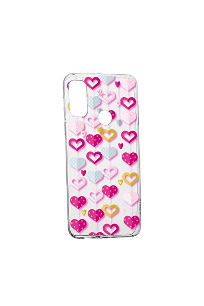 bestcase Θήκη σιλικόνης συμβατή με Motorola Moto G60s, Χαριτωμένα Καρδιές, αν...