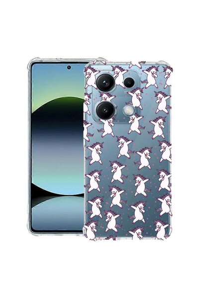 bestcase ¬Æ Husa Anti Shock Compatibil cu OPPO A6 Pro, cu Design Unicorn Patt...