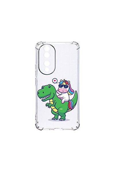 bestcase Husa BestCase¬Æ Anti Shock 1.5MM, Compatibila Cu Honor 90, Dino Ride...