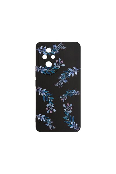 bestcase Husa pentru Honor 200 Pro, BestCase¬Æ Slim SIlicon 0.8MM, Blue Flowe...