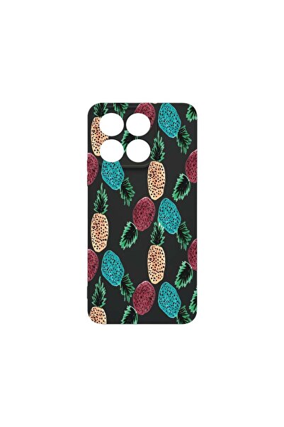 bestcase Husa BestCase¬Æ Slim SIlicon 0.8MM, Compatibila Cu Honor X6a, Ananas...