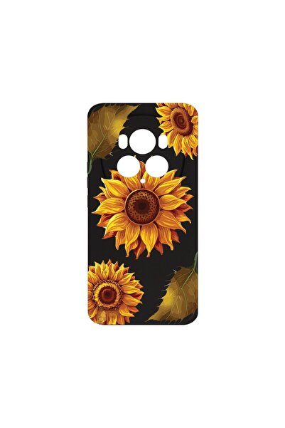 bestcase ¬Æ Husa Premium Silicon, Compatibila Cu Honor Magic6 Pro, Sun Flower...