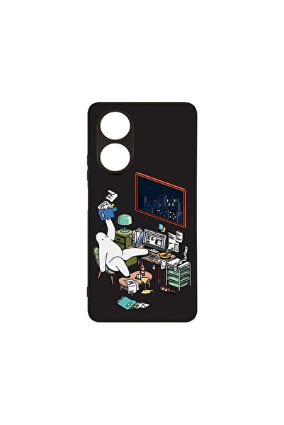 bestcase Θήκη MaxSafe, Συμβατή με OPPO A78 4G, Mr. Donothing Home Office, Χρώ...