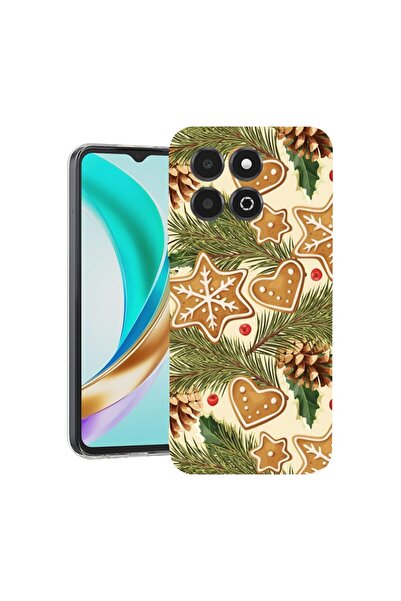 bestcase Husa pentru Honor X6b, BestCase¬Æ Clear Silicon 2MM, Xmas Pattner, A...
