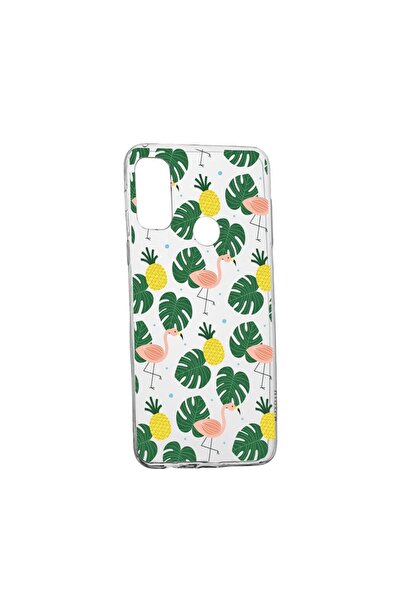 bestcase Husa Silicon Compatibila Cu Motorola Moto E40, Tropical, rezistenta ...